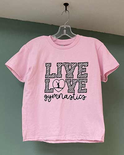 Head Over Heels Shirt Live Love Gymnastics